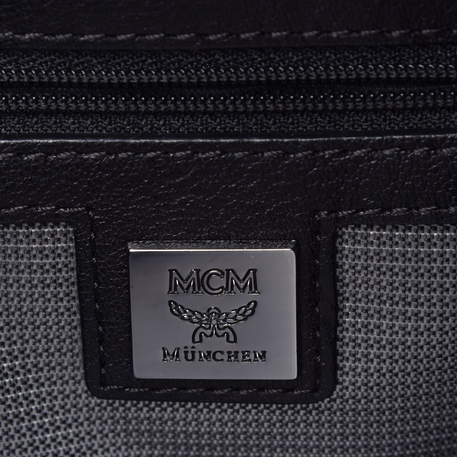 MCM Visetos Small Side Stud Stark Backpack Black 5 of 8