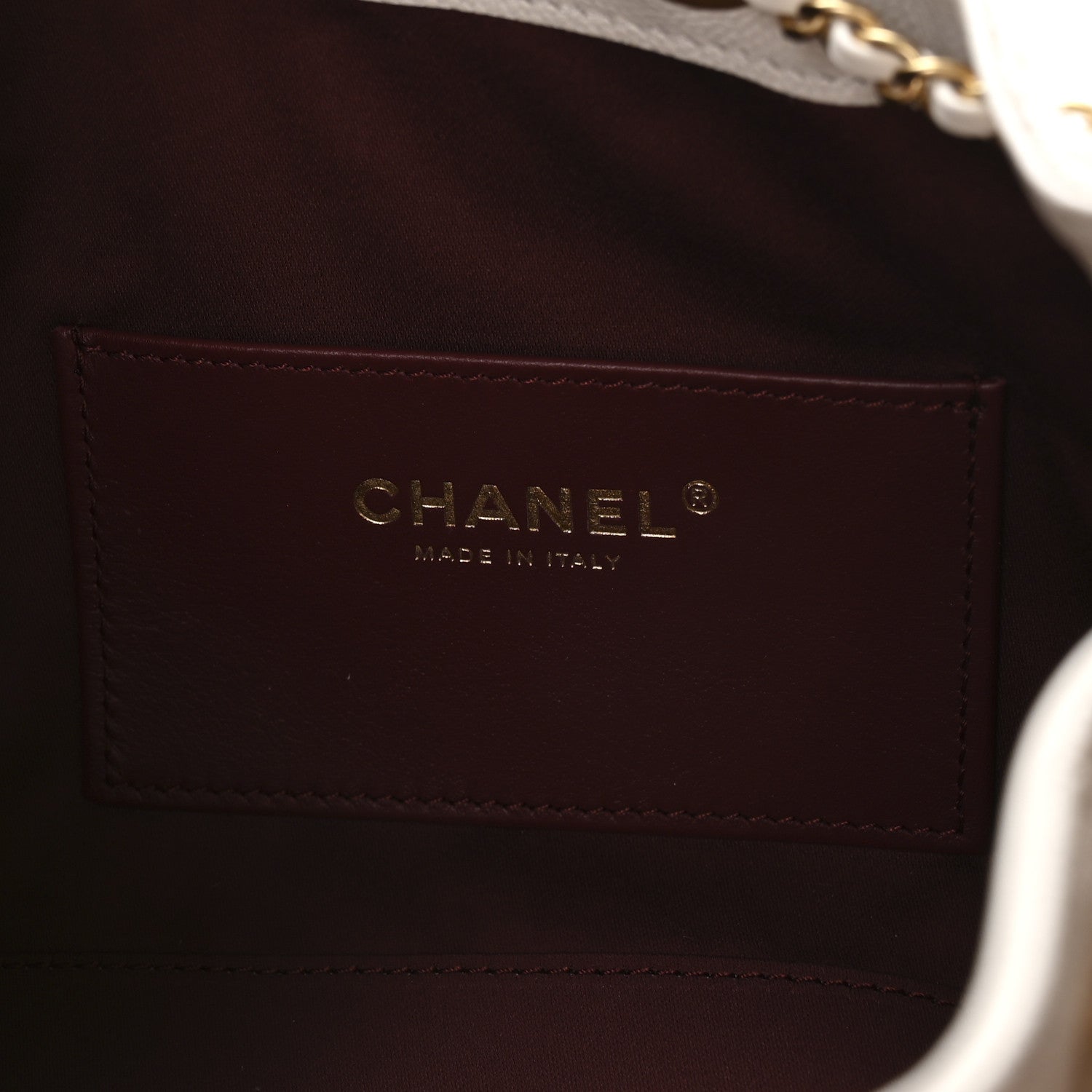Chanel Caviar Quilted Mini Chanel 25 Handbag White 11 of 21