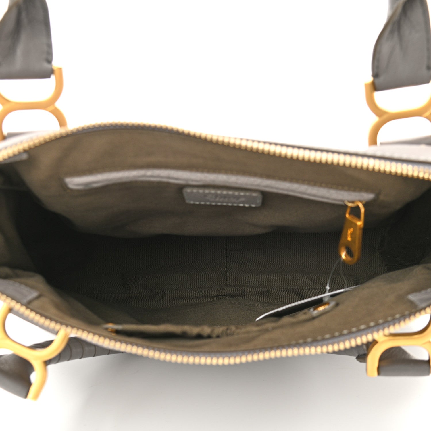 Chloe Calfskin Medium Marcie Satchel Cashmere Grey 5 of 10