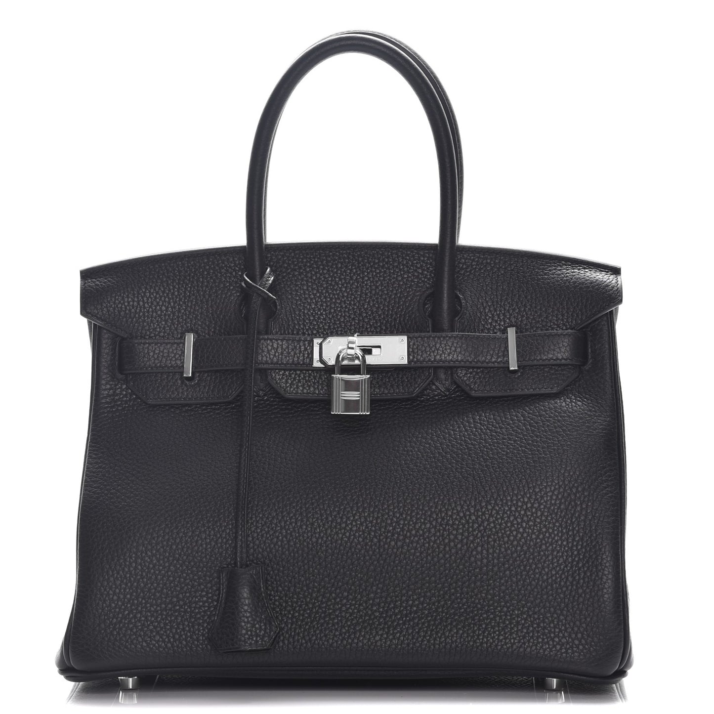 Taurillon Clemence Birkin 30 Black