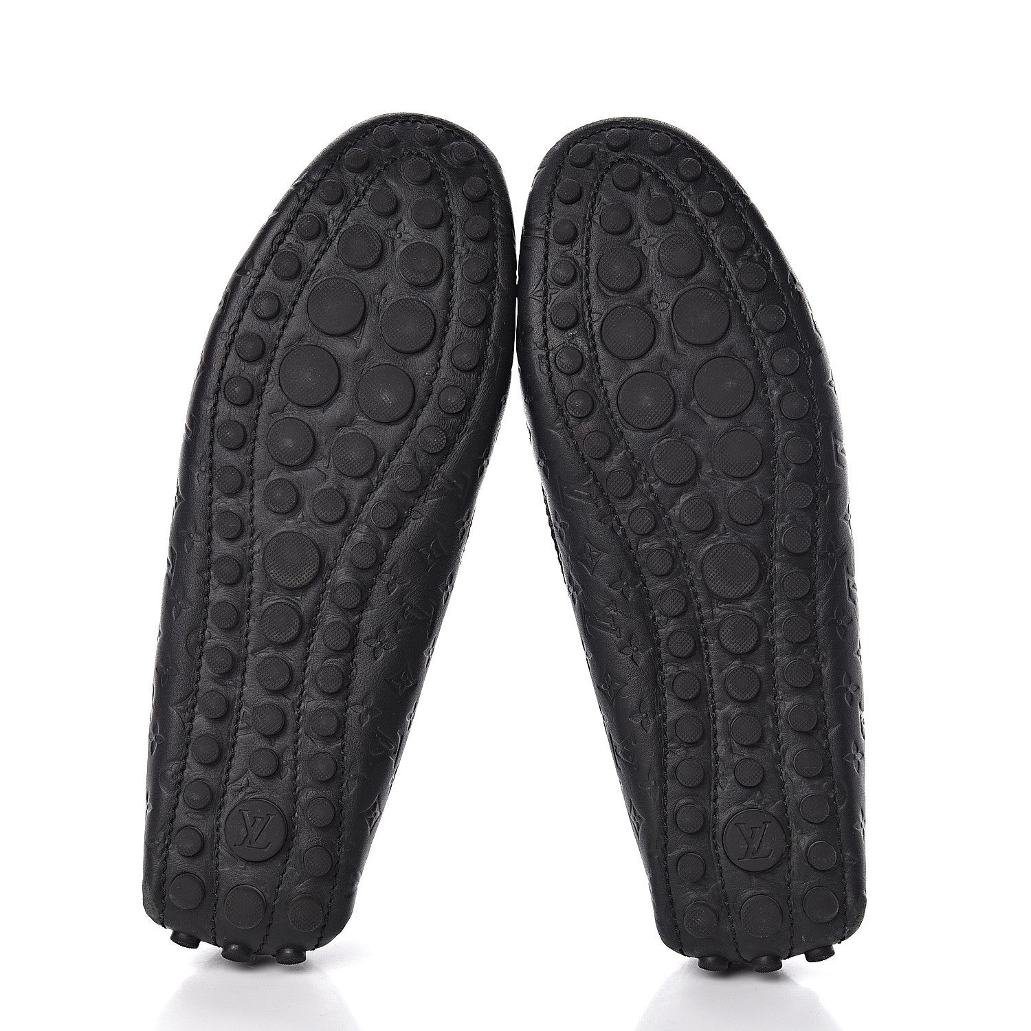 Louis Vuitton Empreinte Gloria Loafers 37.5 Black 5 of 6