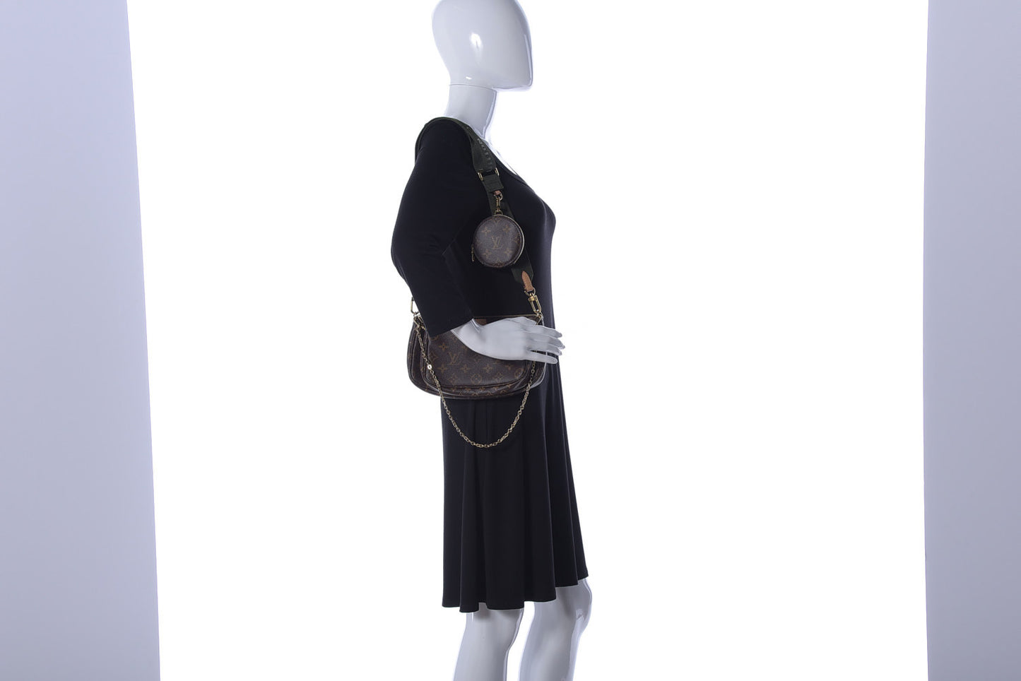 Monogram Multi Pochette Accessories Kaki