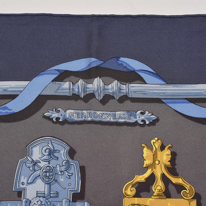 Hermes Silk Ferronnerie Scarf 90 7 of 7
