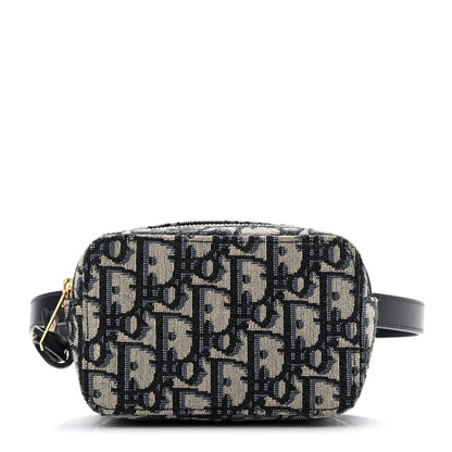 Christian Dior Oblique Belt Pouch Blue 1 of 13