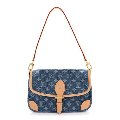 Louis Vuitton Monogram Denim Diane Blue 1 of 11