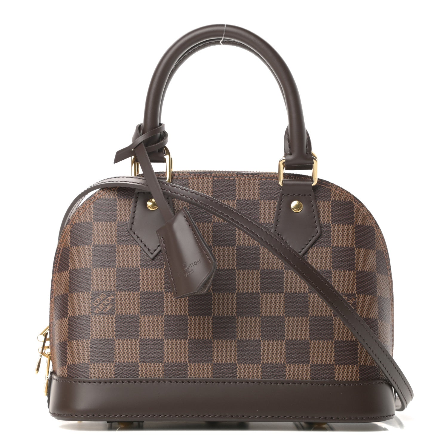 Louis Vuitton Damier Ebene Alma BB 1 of 12