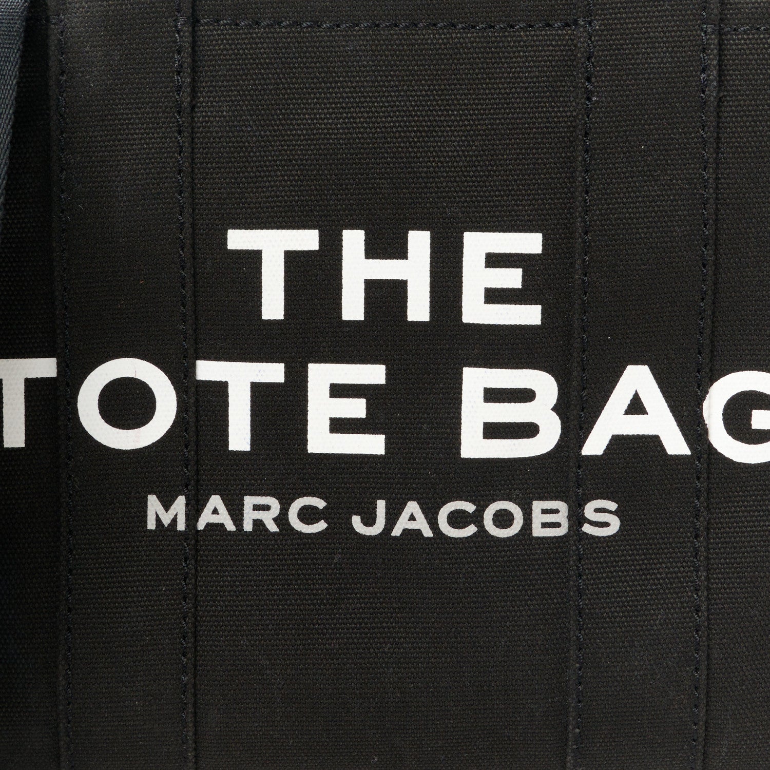 Marc Jacobs Cotton Canvas Small The Traveler Tote Bag Black 8 of 10