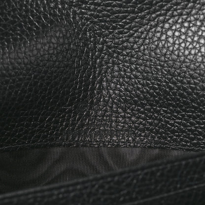 Gucci Pebbled Calfskin Soho Wallet on Chain Black 5 of 7