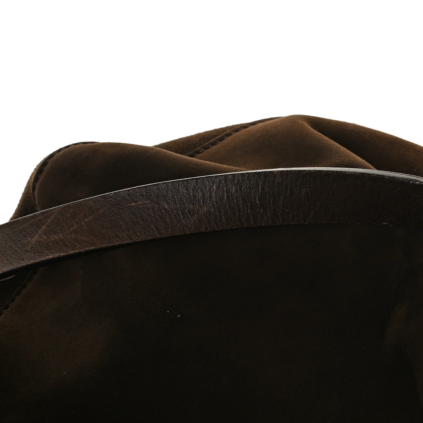 Suede Tote Brown