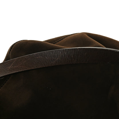 Gucci Suede Tote Brown 12 of 14