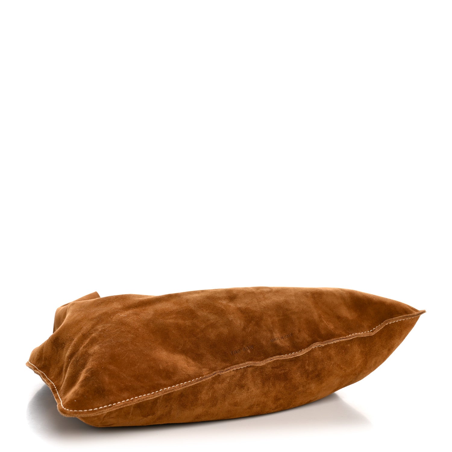 The Row Suede Small Bindle Bag Bistre Ecru 4 of 9