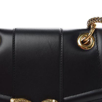 Dolce & Gabbana Smooth Calfskin Small DG Amore Envelope Bag Black 10 of 11