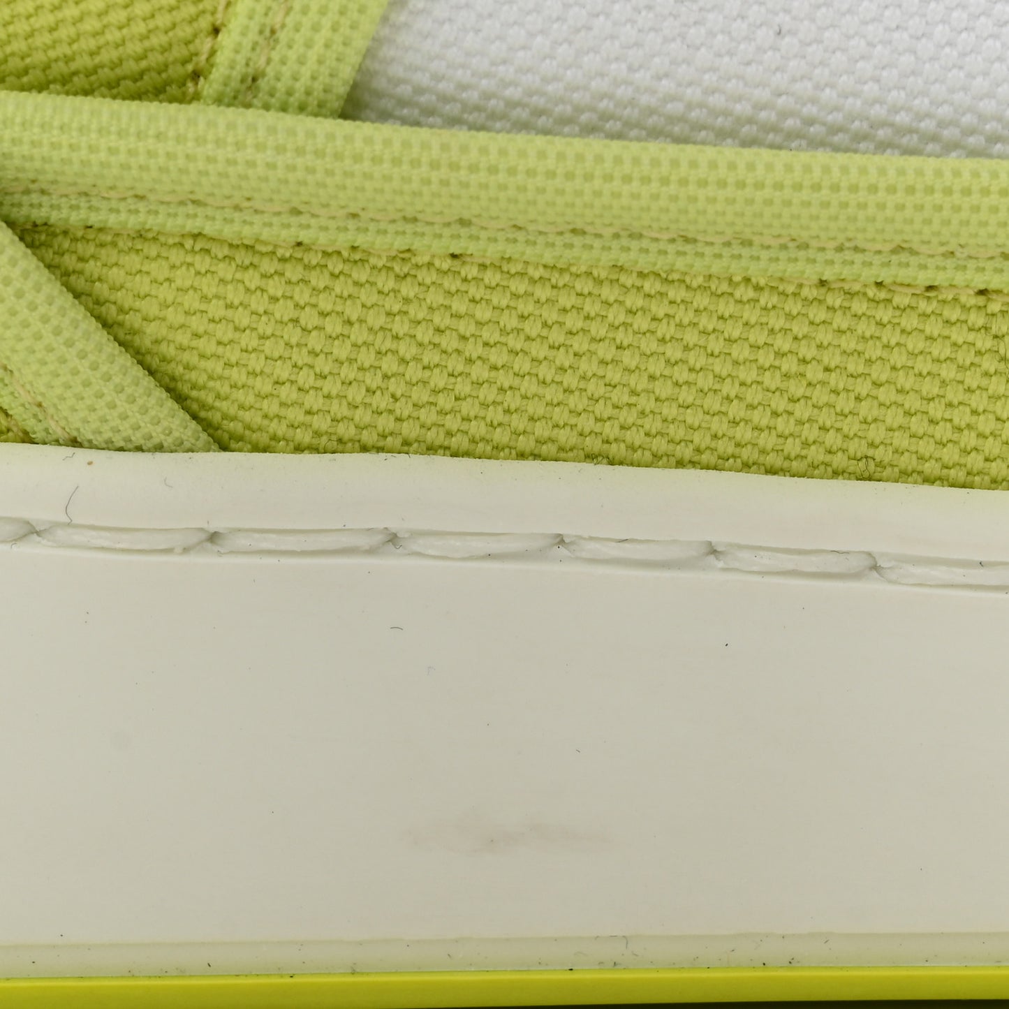 Fabric Womens Logo Sneakers 37 Green