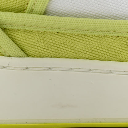 Chanel Fabric Womens Logo Sneakers 37 Green 12 of 13