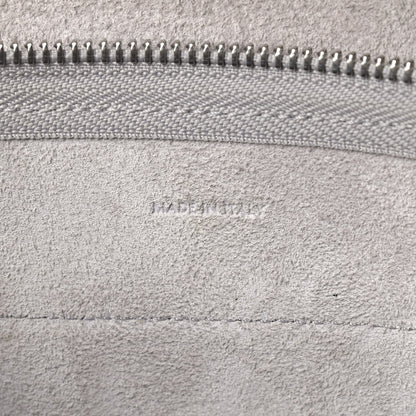 Celine Laminated Calfskin Nano Belt Bag Silver 9 of 12