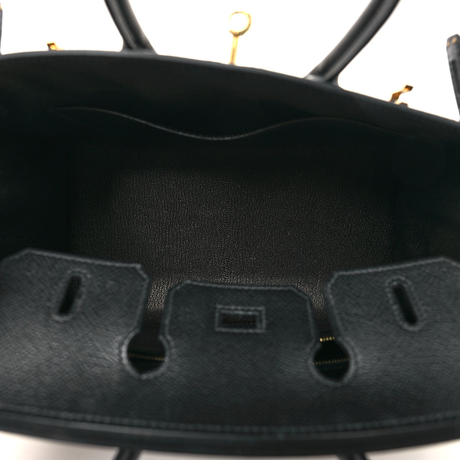 Hermes Epsom Birkin Sellier 25 Black 5 of 10