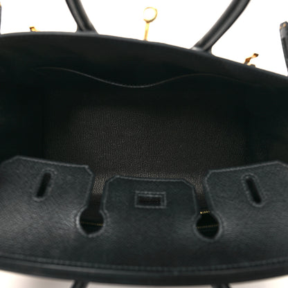 Hermes Epsom Birkin Sellier 25 Black 5 of 10