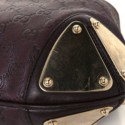 Gucci Guccissima Medium Indy Top Handle Hobo Dark Brown 18 of 18