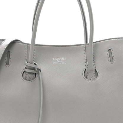 Balenciaga Smooth Calfskin Hampton Carry All Bag Grey 7 of 11