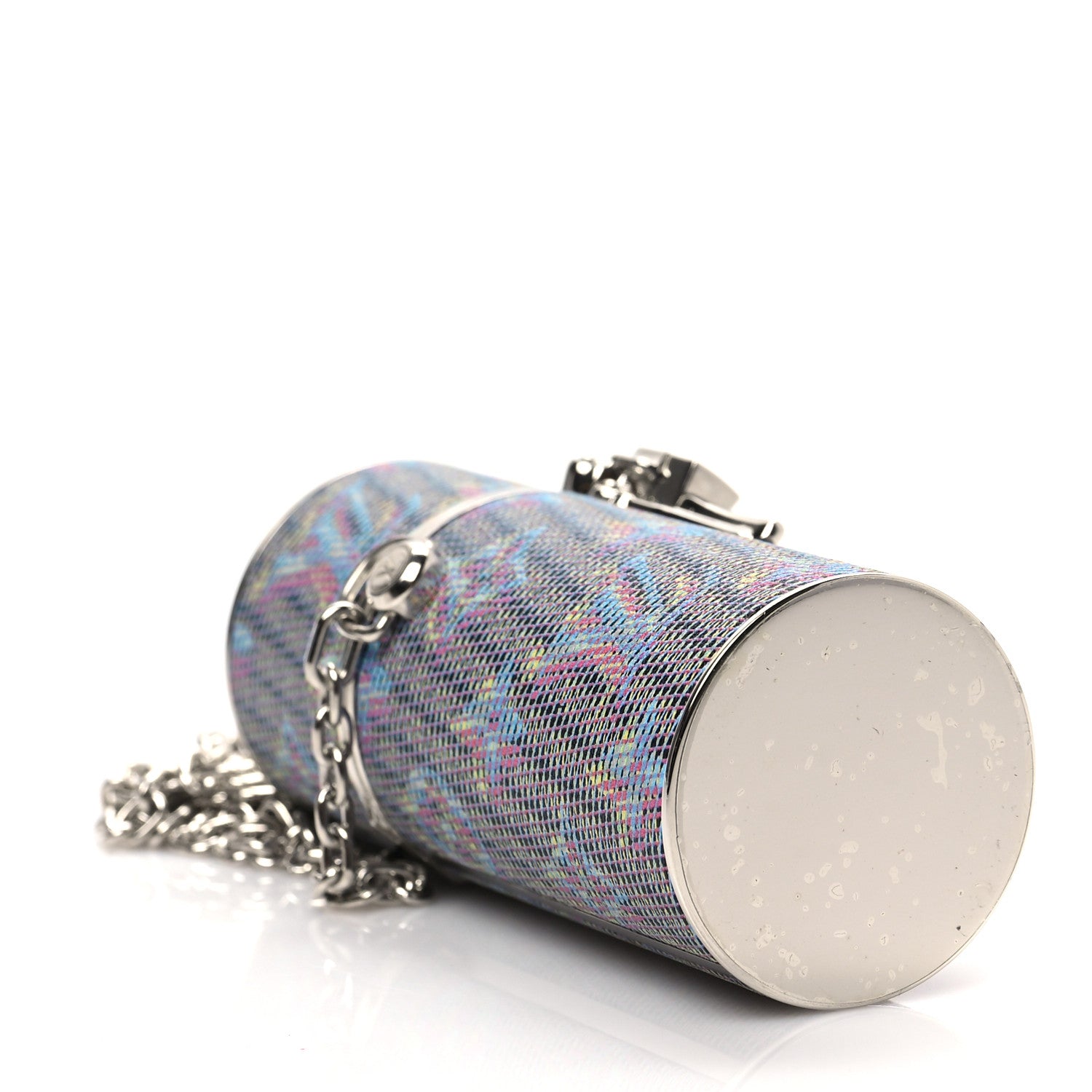 Louis Vuitton Monogram LV Pop Chain Lipstick Case Blue 3 of 6
