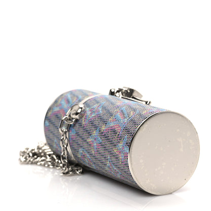 Louis Vuitton Monogram LV Pop Chain Lipstick Case Blue 3 of 6