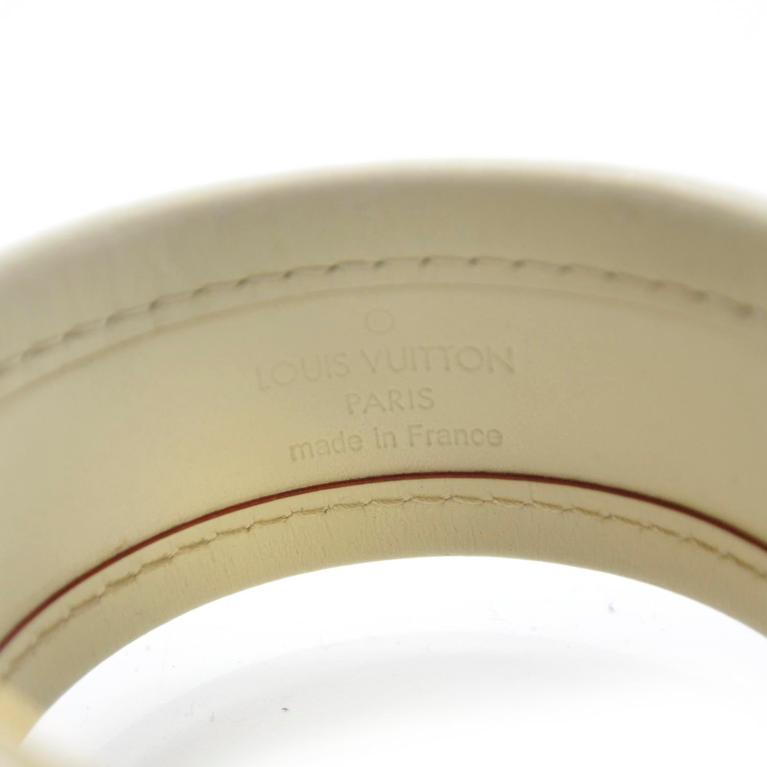 Louis Vuitton Suhali S Lock Bracelet White 4 of 6