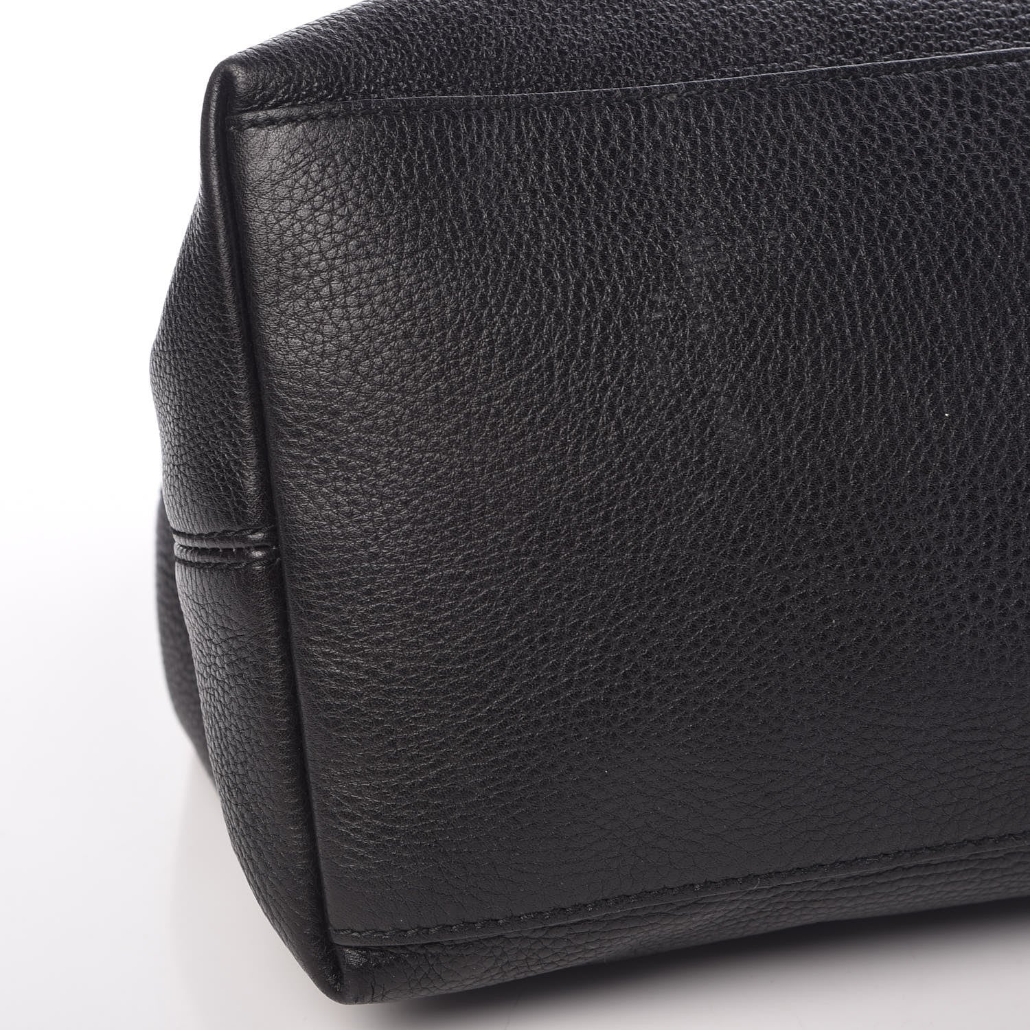 Gucci Pebbled Calfskin Large Soho Chain Shoulder Bag Black 8 of 9