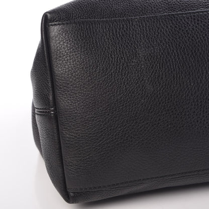 Gucci Pebbled Calfskin Large Soho Chain Shoulder Bag Black 8 of 9