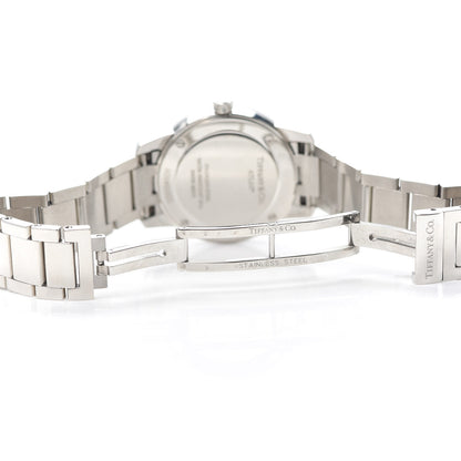 Tiffany Stainless Steel 29mm Atlas 2-Hand Quartz Watch Blue Azure 5 of 6