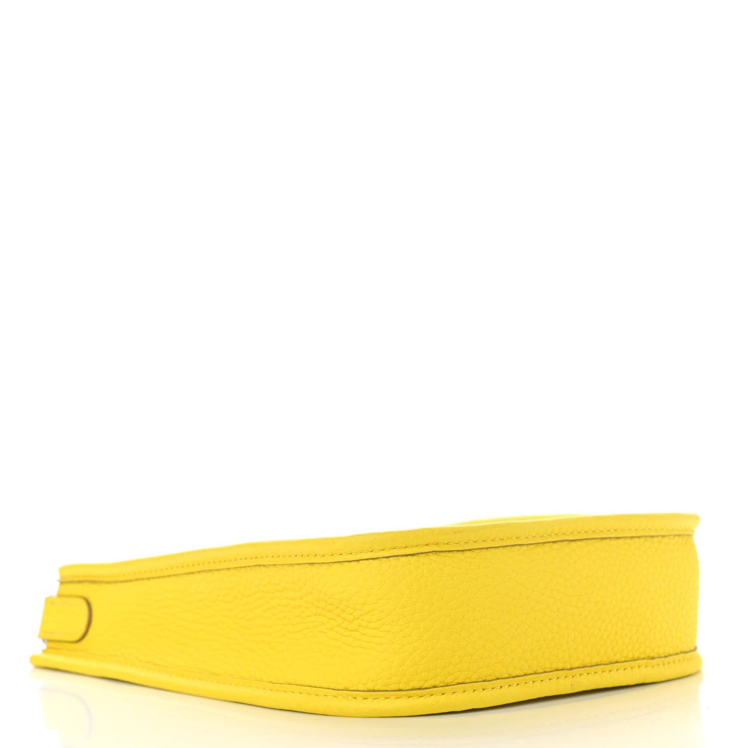 Hermes Taurillon Clemence Evelyne TPM Lime 4 of 14