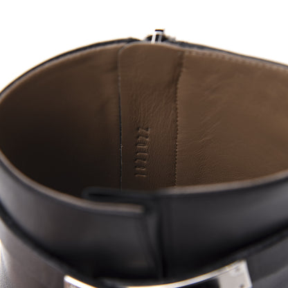 Hermes Calfskin Saint Germain Ankle Boots 37 Black 9 of 10