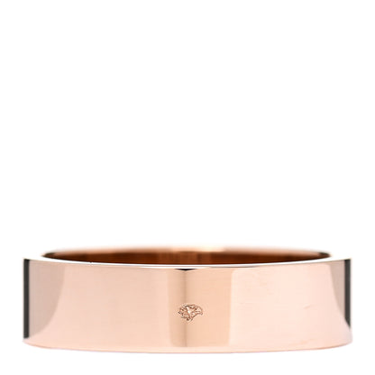 Hermes 18K Rose Gold Diamond PM Kelly Ring 52 6 3 of 5