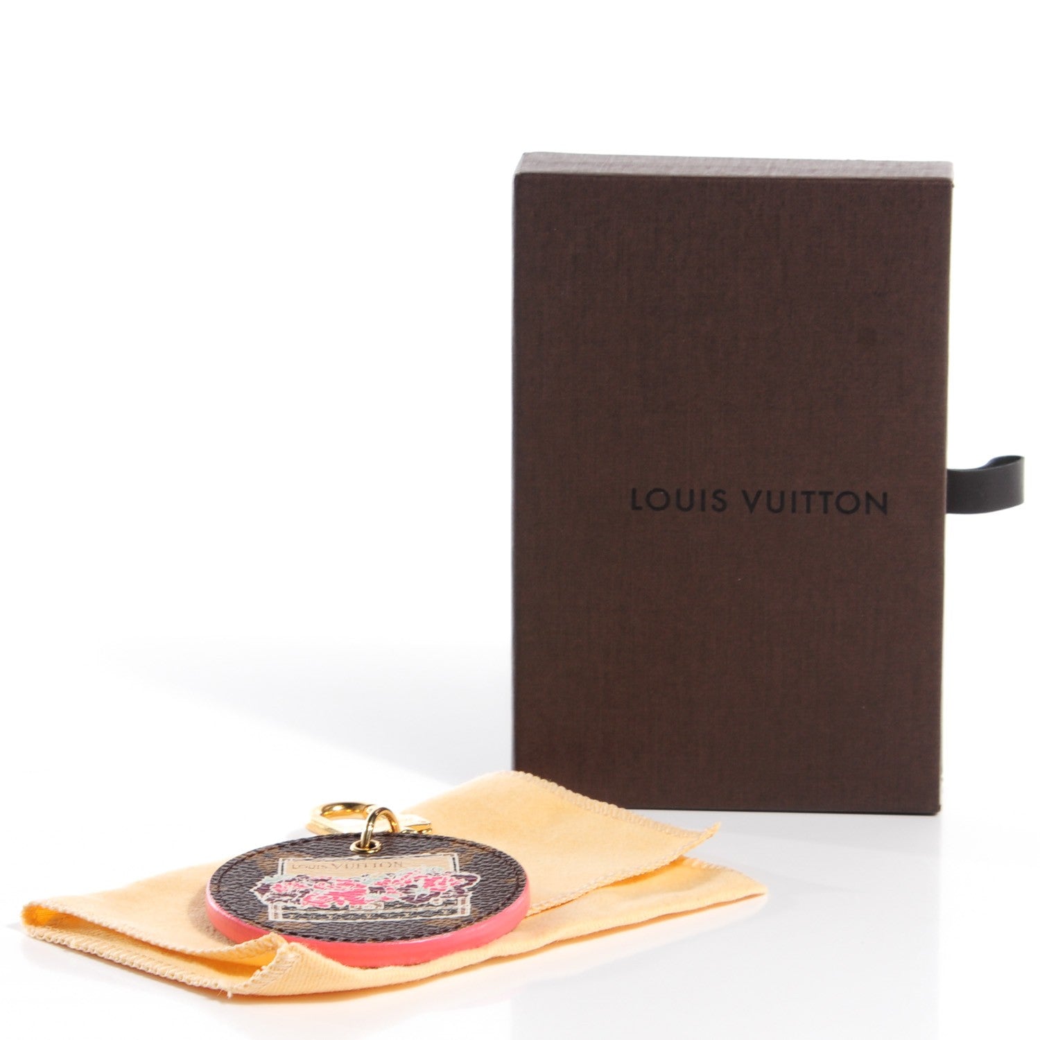 Louis Vuitton Monogram Illustre Posies Bag Charm 5 of 5