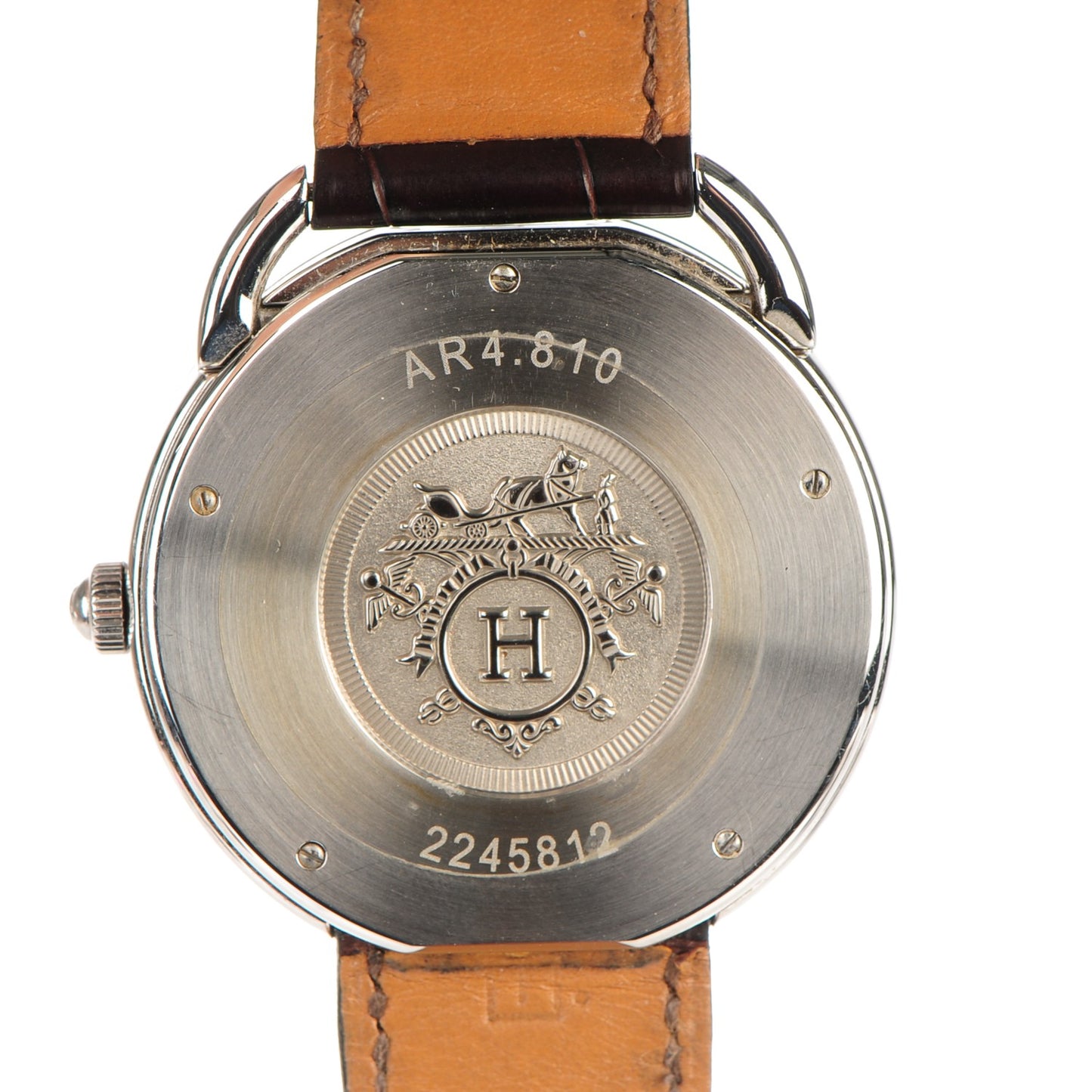 Stainless Steel Alligator 41mm Arceau Automatic Watch Havane