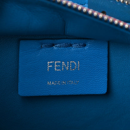 Fendi Vitello Dolce Mini 3jours Tote Blue Royal 7 of 10