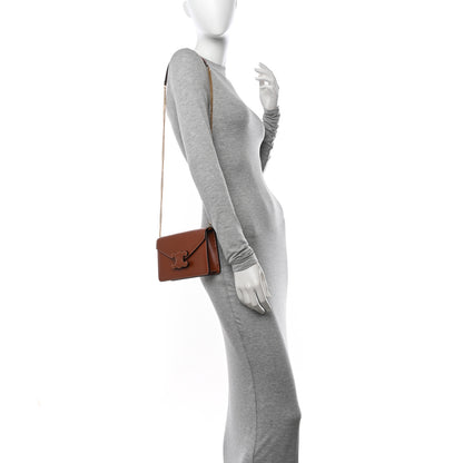 Celine Shiny Calfskin Triomphe Margo Wallet on Chain Gold 2 of 11