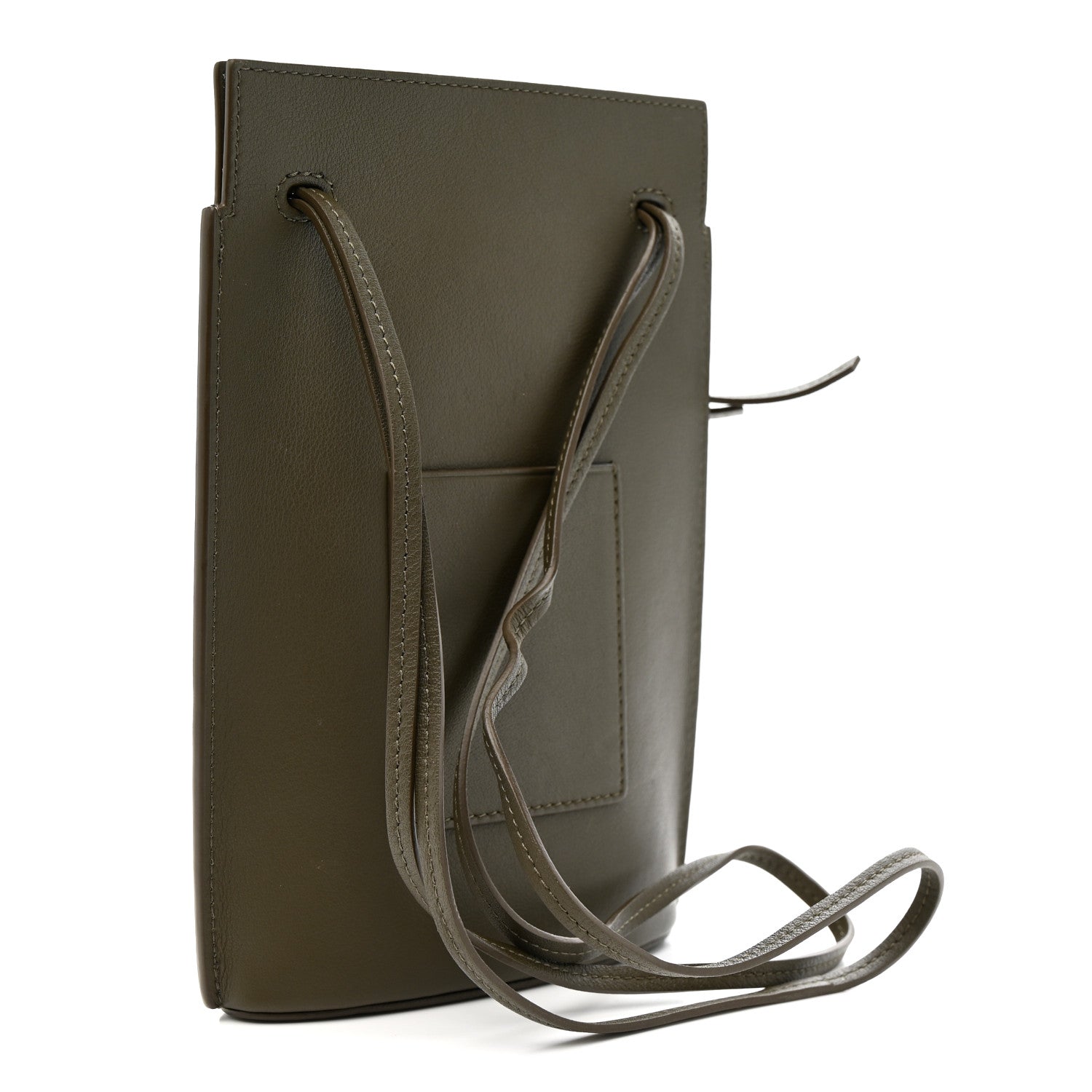 Loewe Smooth Calfskin Dice Pocket  Khaki Green 3 of 10