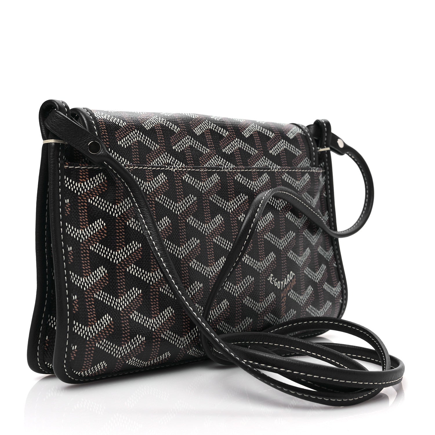 Goyard Goyardine Plumet Wallet Clutch Navy 3 of 8