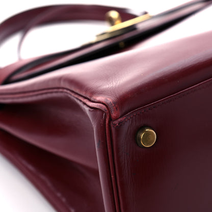 Hermes Box Kelly Retourne 28 Rouge H 7 of 16