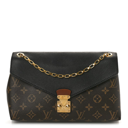 Louis Vuitton Monogram Pallas Chain Black 1 of 8