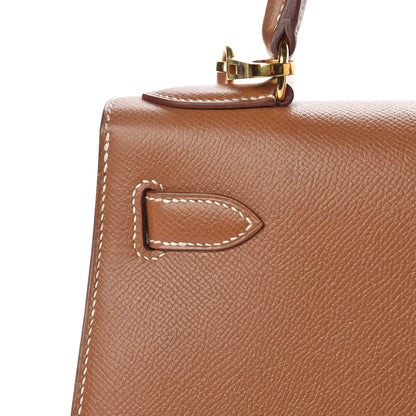 Hermes Epsom Kelly Sellier 28 Gold 9 of 41