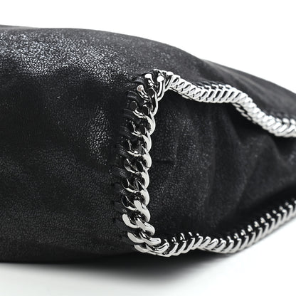 Stella McCartney Shaggy Deer Falabella Fold Over Tote Black 8 of 8