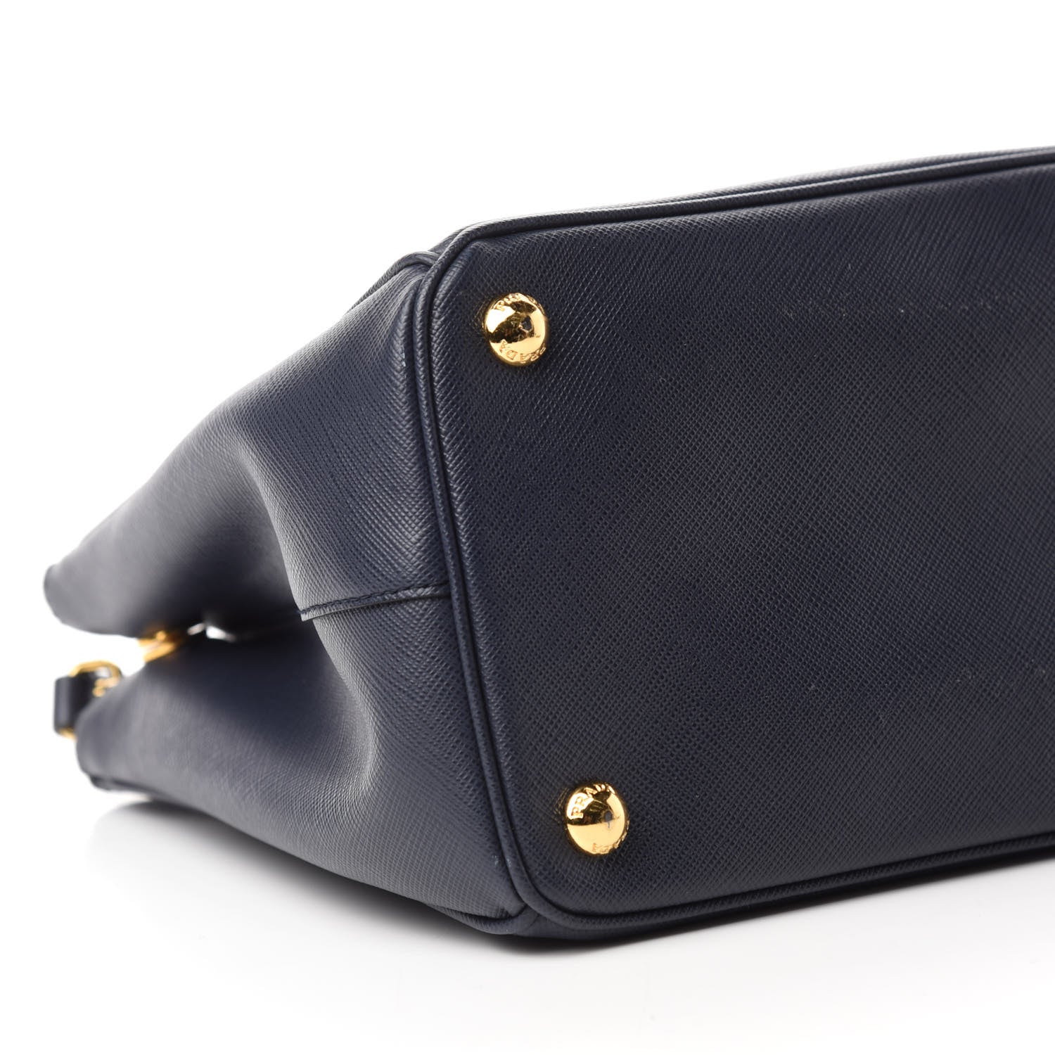 Prada Saffiano Small Galleria Double Zip Tote Baltico 6 of 10