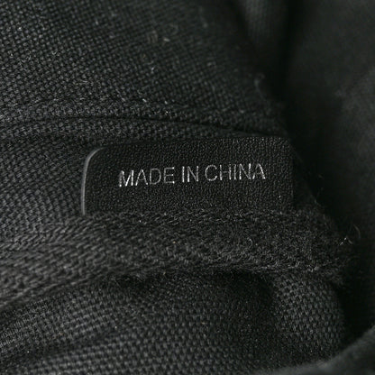 Burberry Canvas Mega Check Calfskin Addison Messenger Bag Black 8 of 14