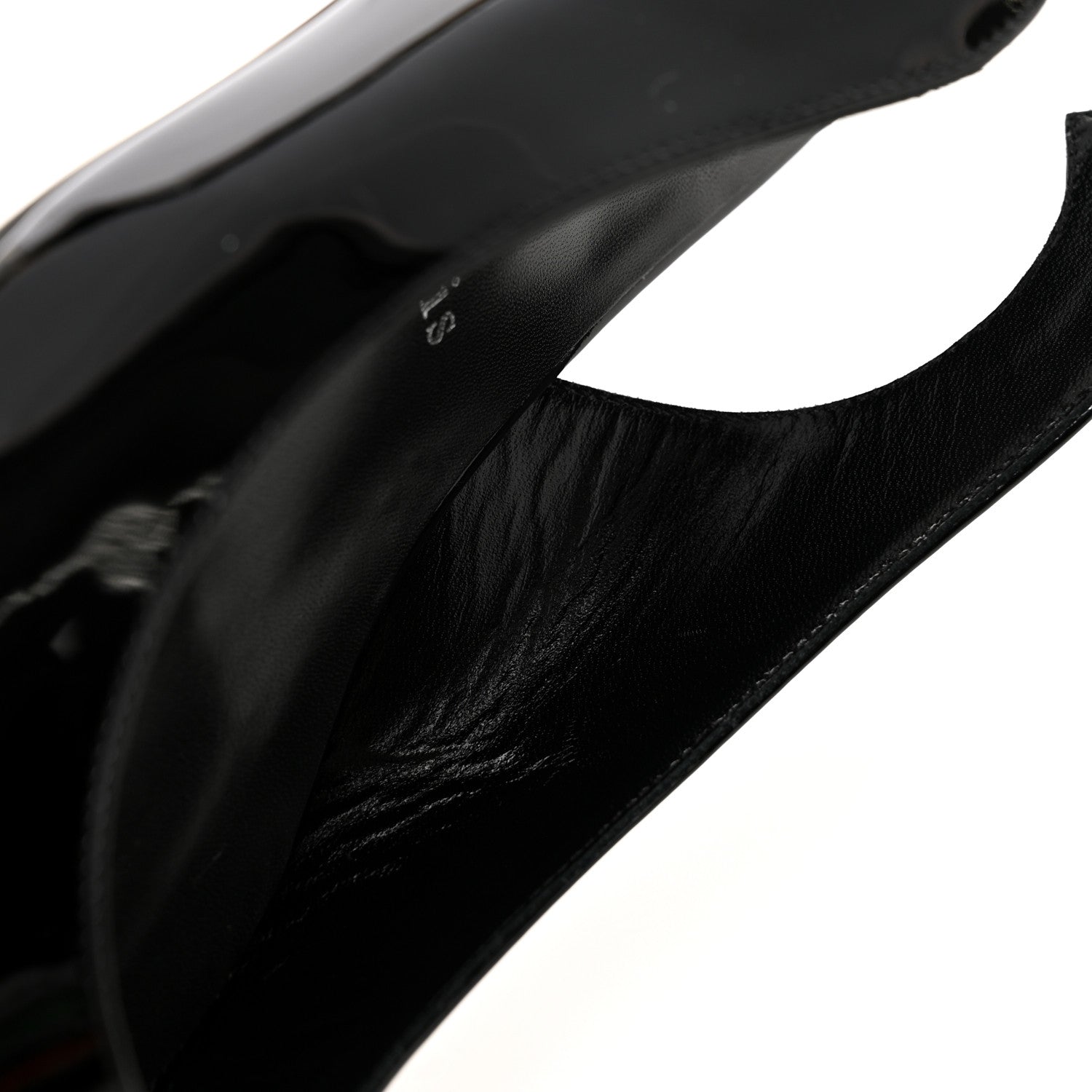 Christian Louboutin Patent Hot Chickita Slingback Flats 39.5 Black 9 of 11