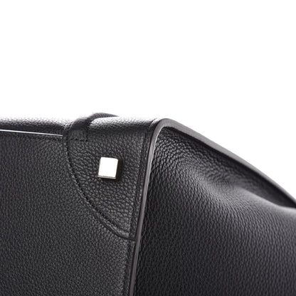 Celine Drummed Calfskin Mini Luggage Black 10 of 13