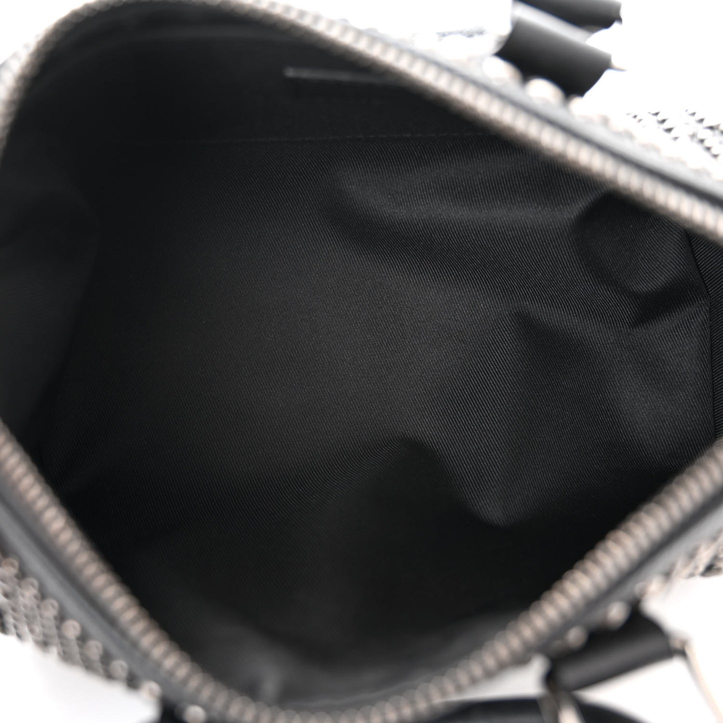 Calfskin Studded Keepall Bandouliere 25 Black