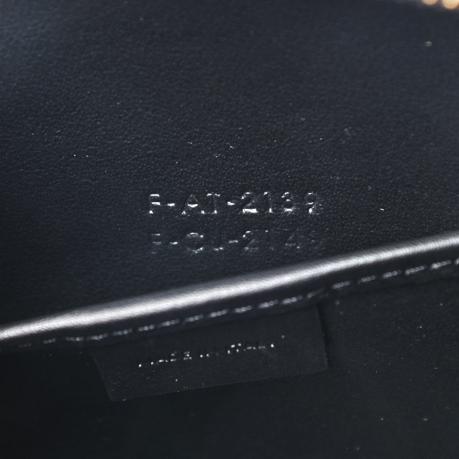 Celine Smooth Calfskin Nano Luggage Black 10 of 10