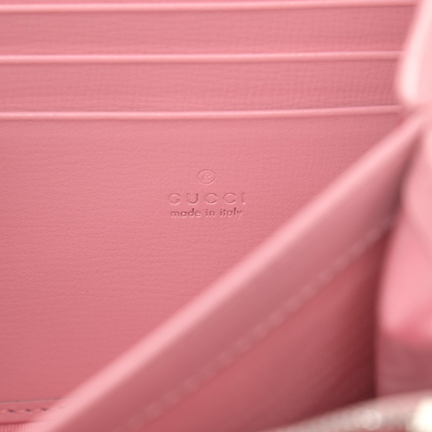 Azalea Calfskin Enamel Mini Dionysus Chain Wallet New Cherry Red Wild Rose Off White