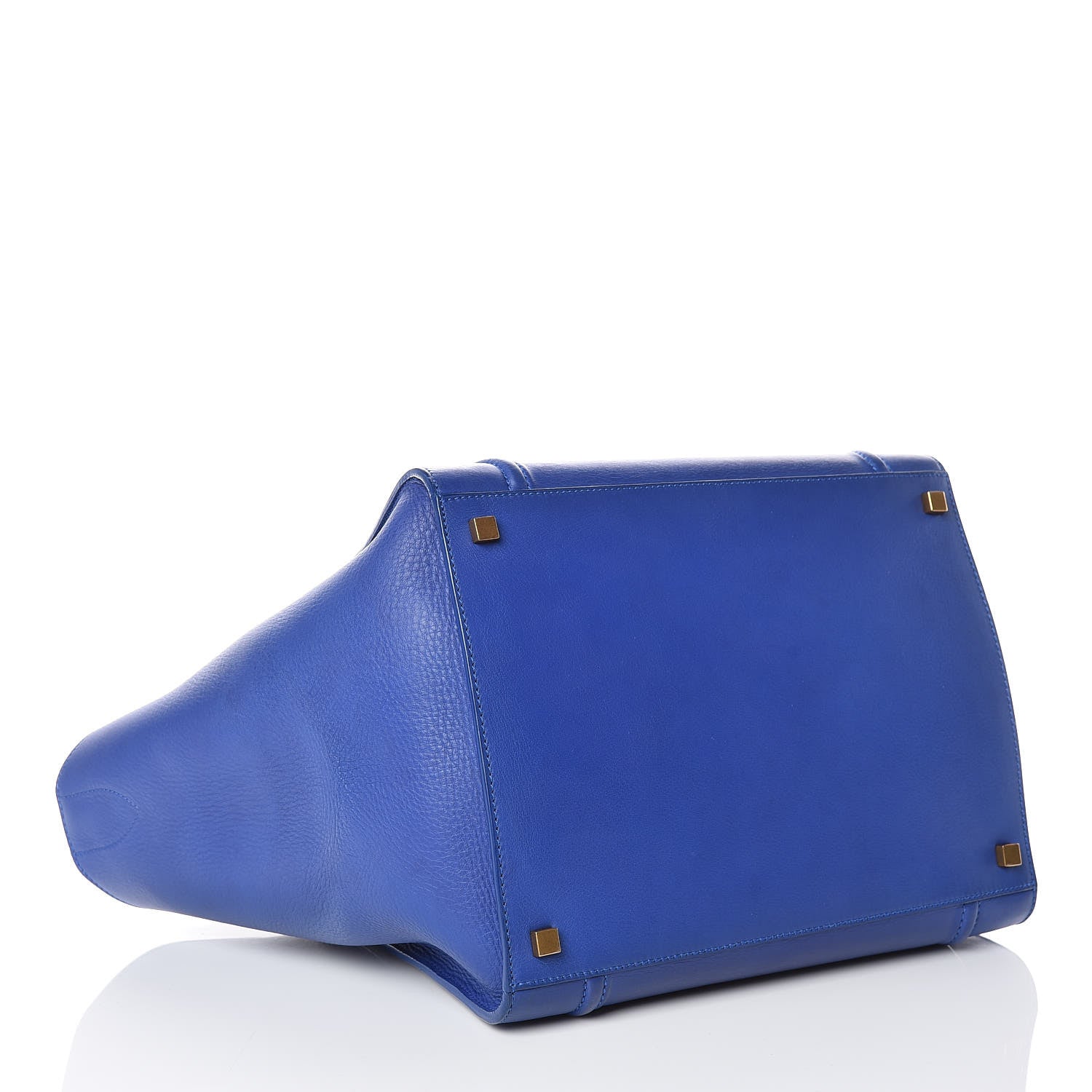 Celine Supple Calfskin Medium Phantom Luggage Indigo 4 of 17